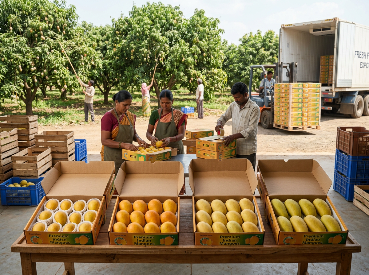 Fresh Mangoes Export from India: Complete Guide for International Buyers